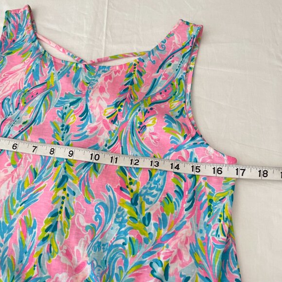 Lilly Pulitzer Kristen Ruffle Flounce Shift Dress in Unicorn of the Sea - Picture 10 of 16